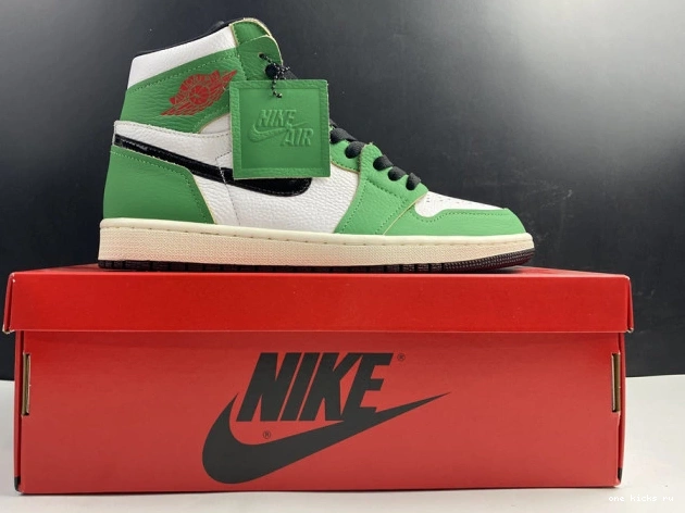 Chep Onekick High DB4612-300 Green Retro Lucky 1 Jordan Air 0708